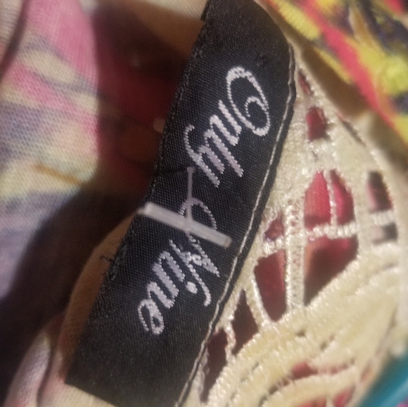 Only Nine flowing top M. Multi color - Picture 4 of 6